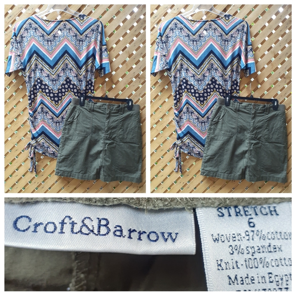 🔥2/$15🔥 2 piece skort and tunic top bundle
